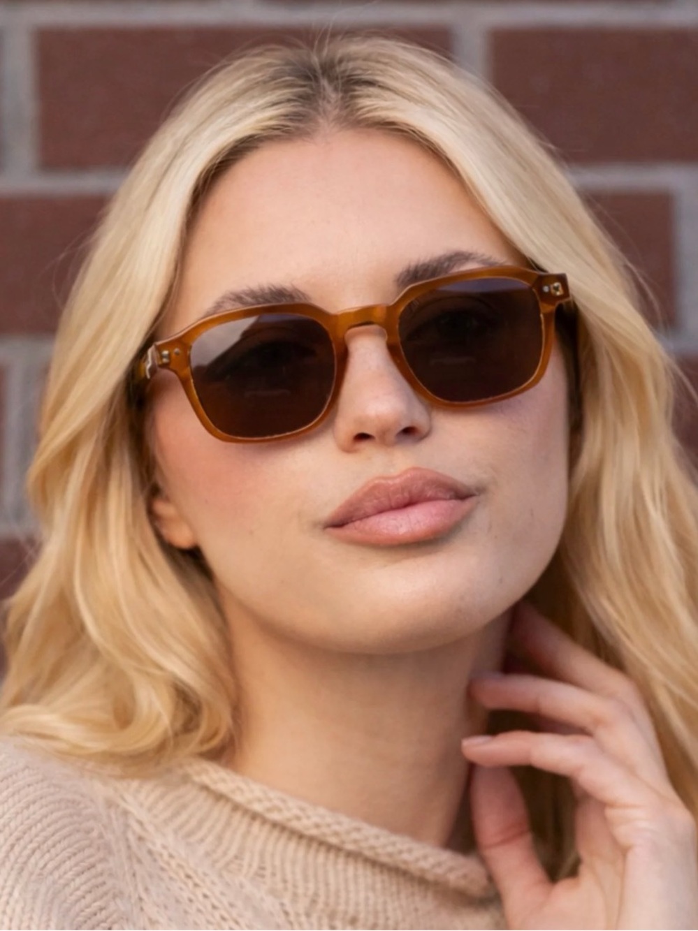 Kiaura Sunglasses Lautner Whiskey Unisex - Picture 2 of 16